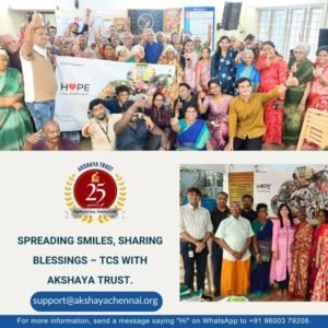 Read more about the article As part of TCS CSR initiatives, TCS employees visited our Akshaya Home