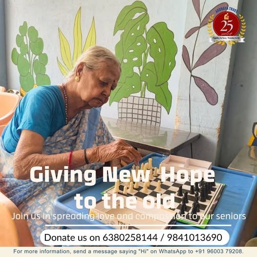Read more about the article Akshaya Trust is a Chennai-based non-profit organization dedicated to giving abandoned senior citizens a safe