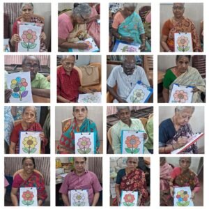 Read more about the article Elders becoming artists again at Akshaya Trust.
