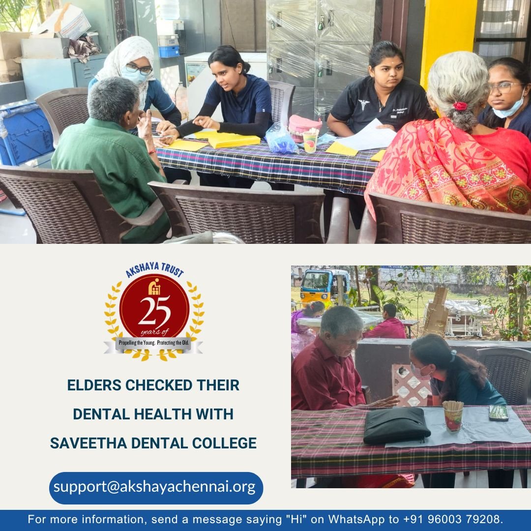 Read more about the article Akshaya Trust | Oral Health Awareness